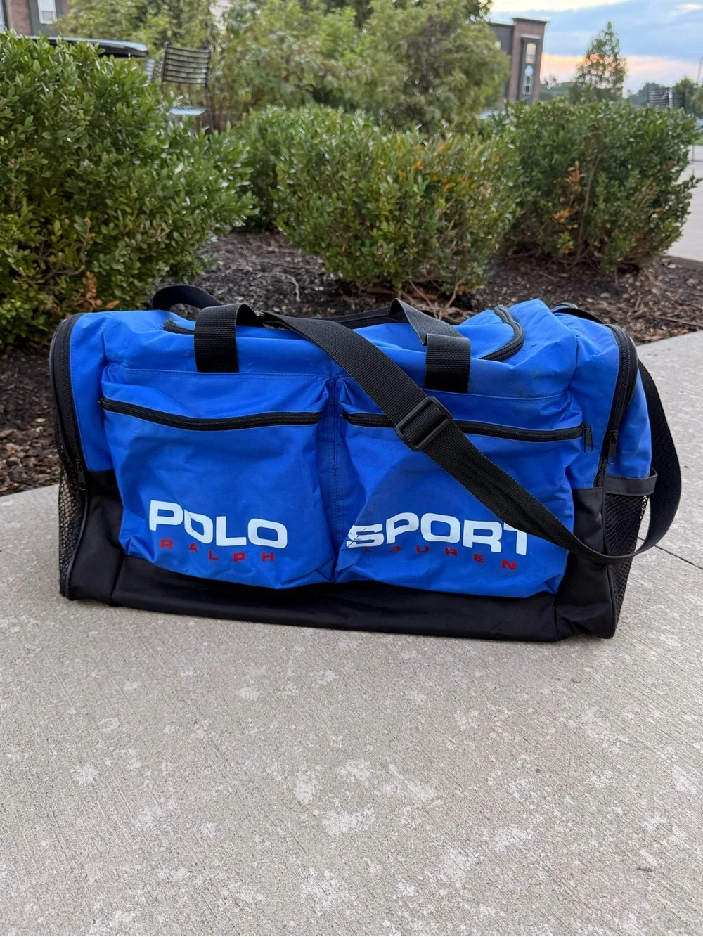 Vintage 90s Polo Sport Duffle Bag